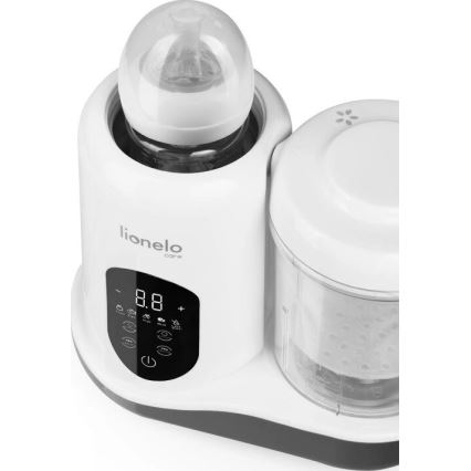 Lionelo - Panela a vapor 5em1 BABYMENU 110W/230V branco/cinzento