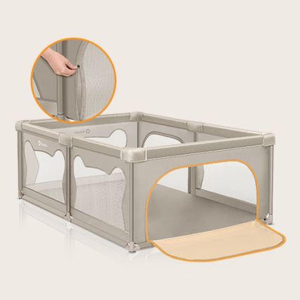 Lionelo - Parque infantil WILLOW bege