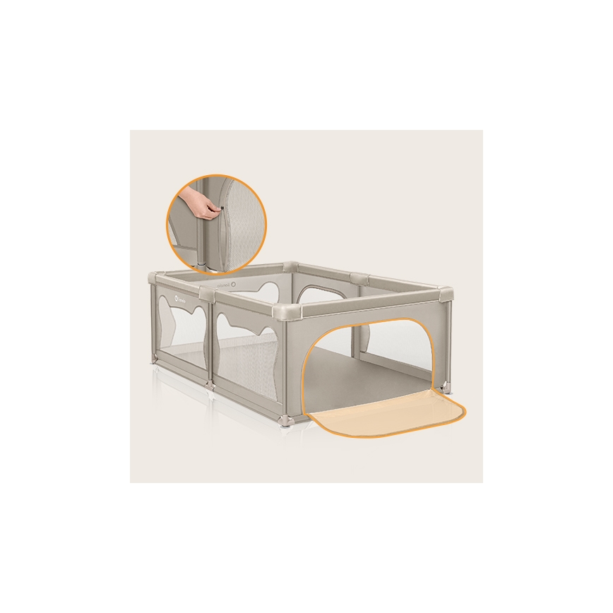 Lionelo - Parque infantil WILLOW bege