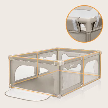Lionelo - Parque infantil WILLOW bege