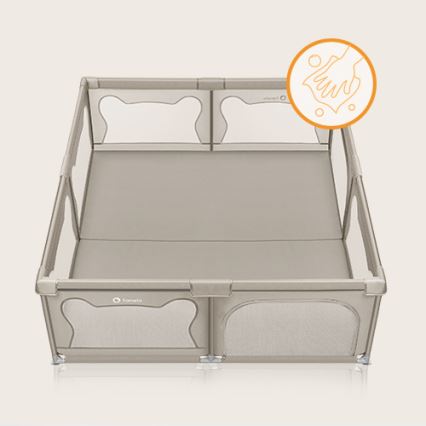 Lionelo - Parque infantil WILLOW XL bege