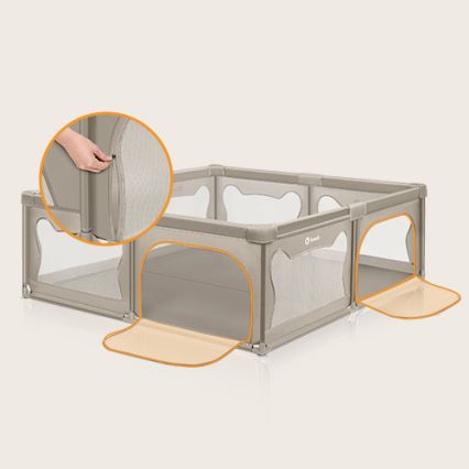 Lionelo - Parque infantil WILLOW XL bege