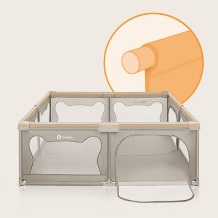 Lionelo - Parque infantil WILLOW XL bege