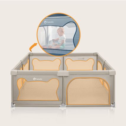 Lionelo - Parque infantil WILLOW XL bege