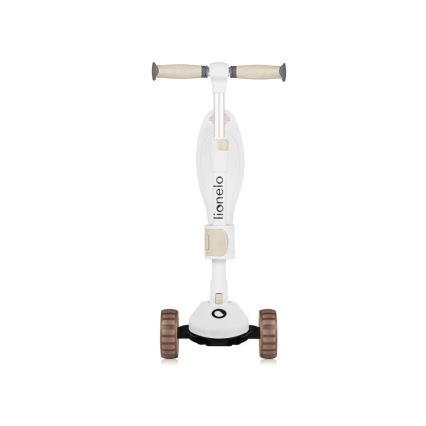 Lionelo - Patinete infantil 2 em 1 FRANKY branco/bege