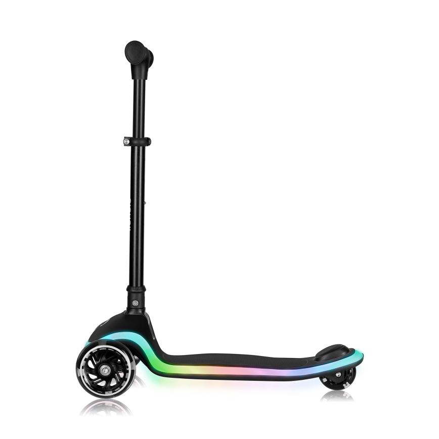 Lionelo - Patinete infantil MEY 3xAAA Preto Ônix