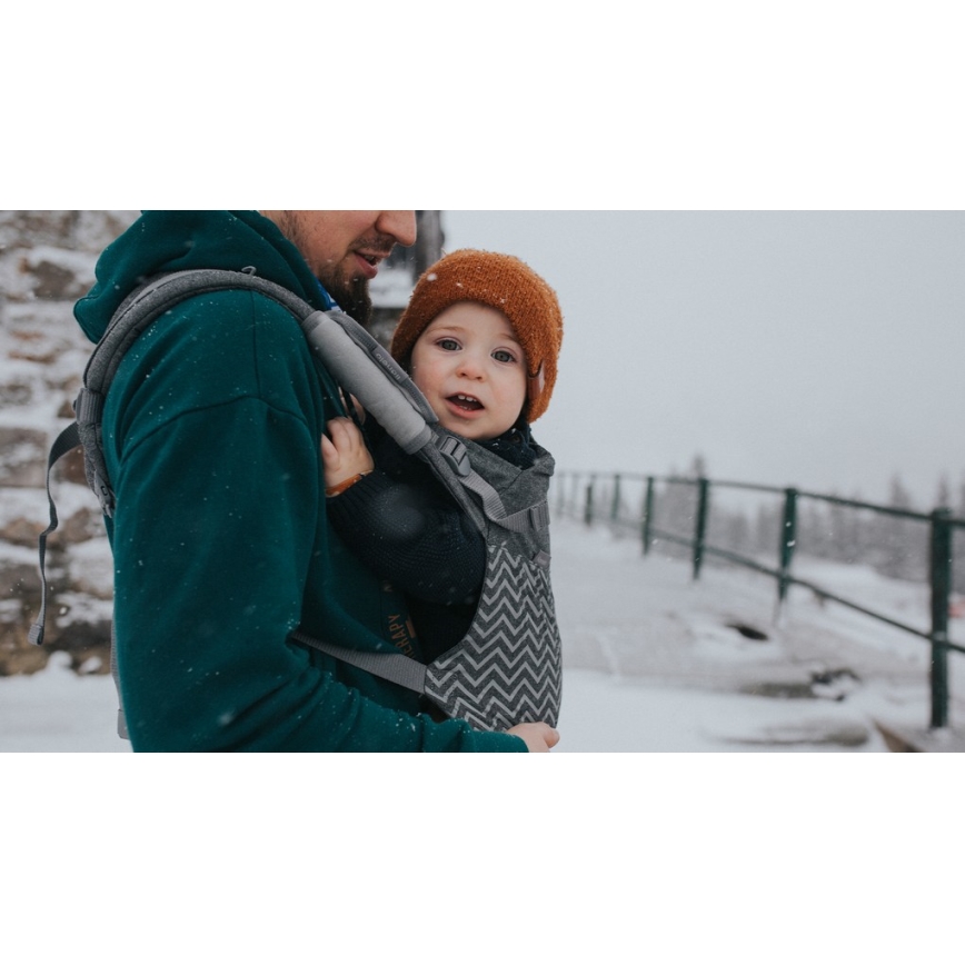 Lionelo - Porta-bebés infantil MARGAREET Wave