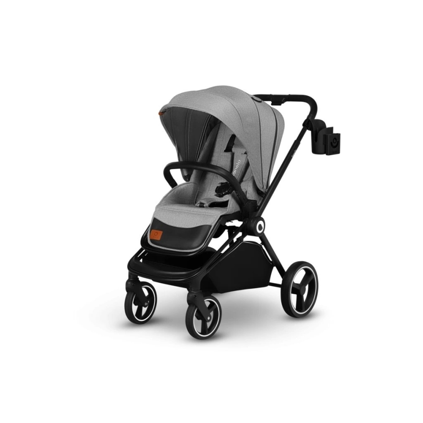 Lionelo - Porta-copos para carrinho de bebé OVE Black Onyx