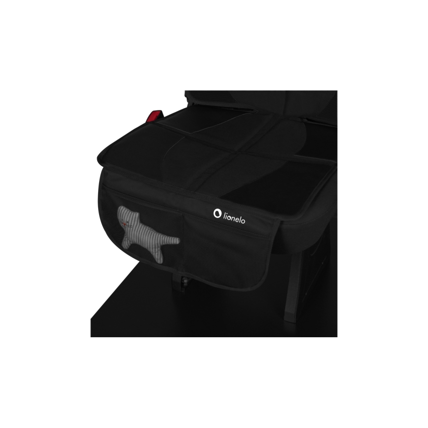 Lionelo - Protetor de assento automóvel SIKKER Black Carbon
