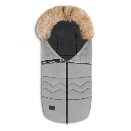Lionelo - Saco para carrinho de bebé FRODE Cinzento-pomba