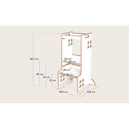 Lionelo - Torre de Aprendizagem CASS Branca