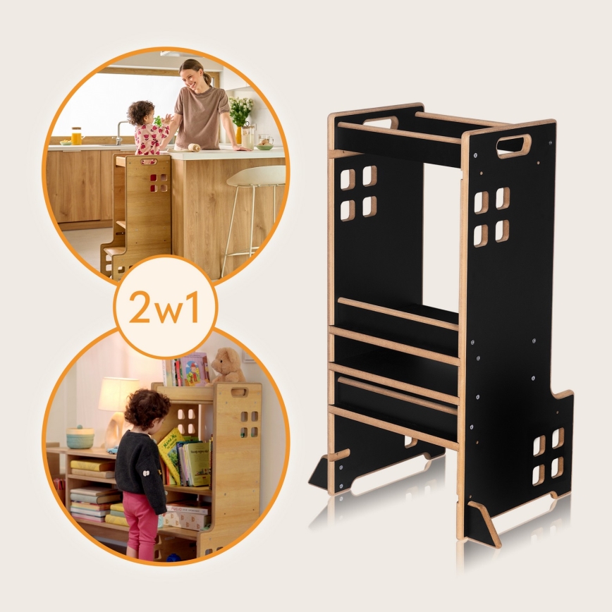 Lionelo - Torre de Aprendizagem CASS Ônix Preto