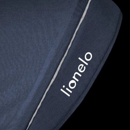 Lionelo - Triciclo de criança HAARI azul escuro/cinzento