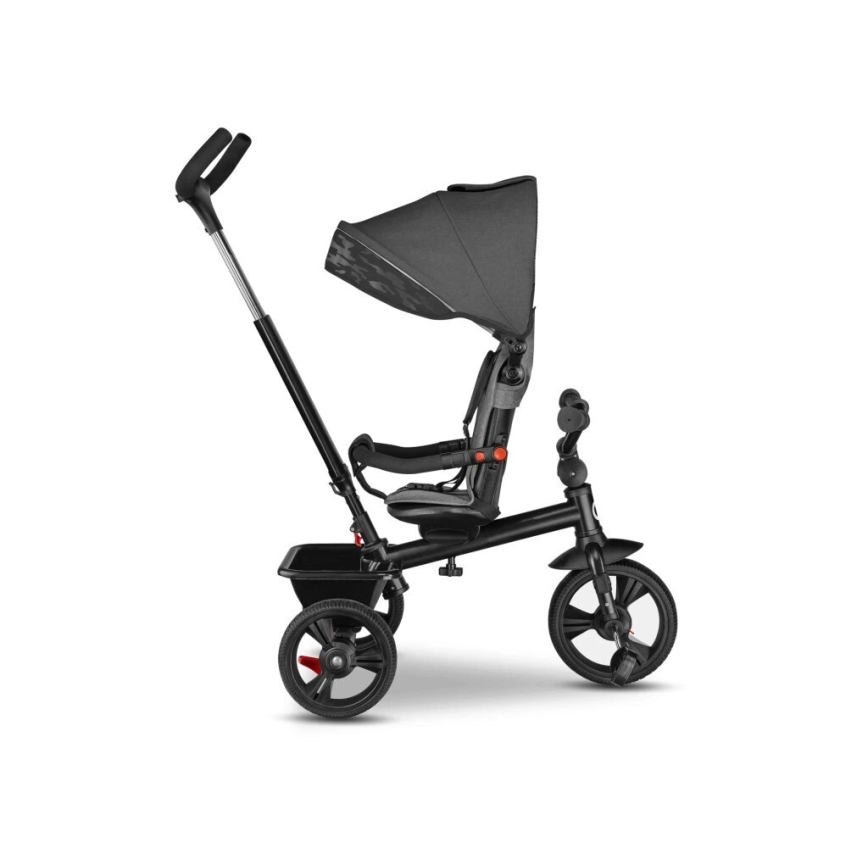 Lionelo - Triciclo de criança HAARI cinzento/preto