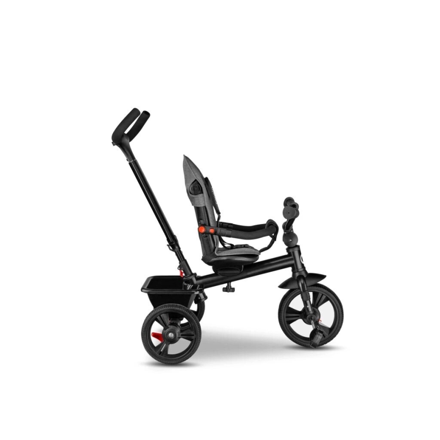 Lionelo - Triciclo de criança HAARI cinzento/preto