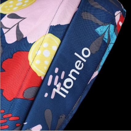 Lionelo - Triciclo de criança HAARI preto/colorido