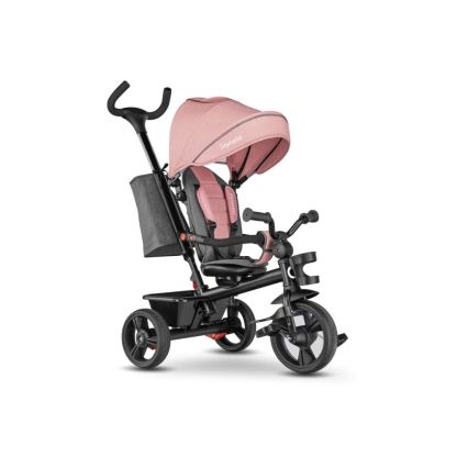 Lionelo - Triciclo de criança HAARI rosa/cinzento