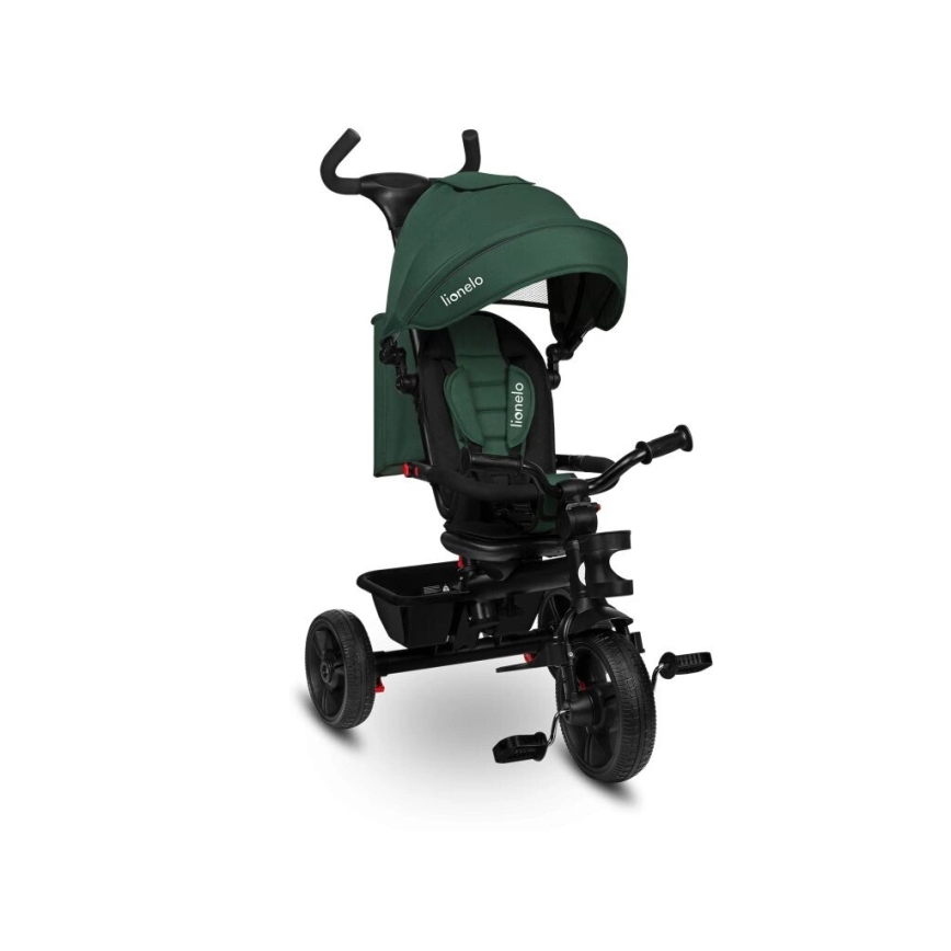 Lionelo - Triciclo de criança HAARI verde/preto