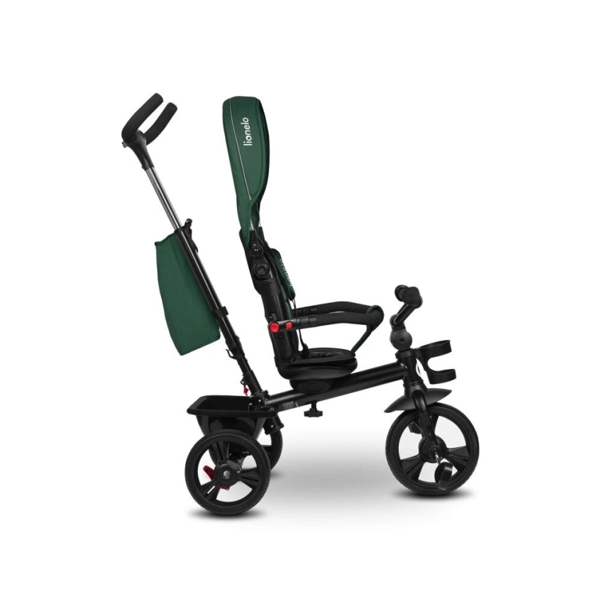 Lionelo - Triciclo de criança HAARI verde/preto