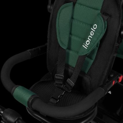 Lionelo - Triciclo de criança HAARI verde/preto