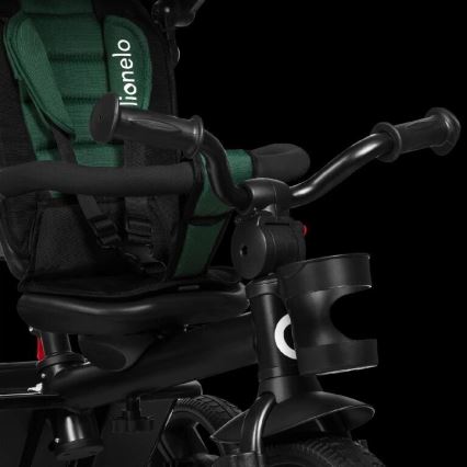 Lionelo - Triciclo de criança HAARI verde/preto
