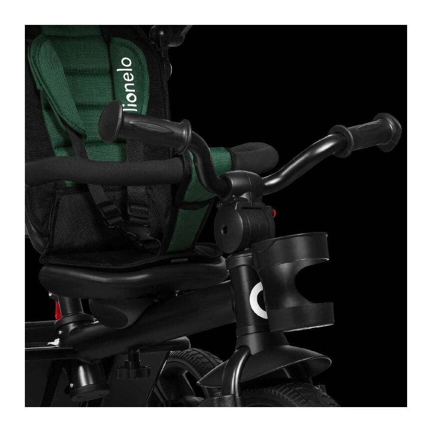 Lionelo - Triciclo de criança HAARI verde/preto