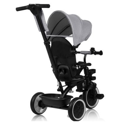 Lionelo - Triciclo infantil BERRY Cinza Pedra