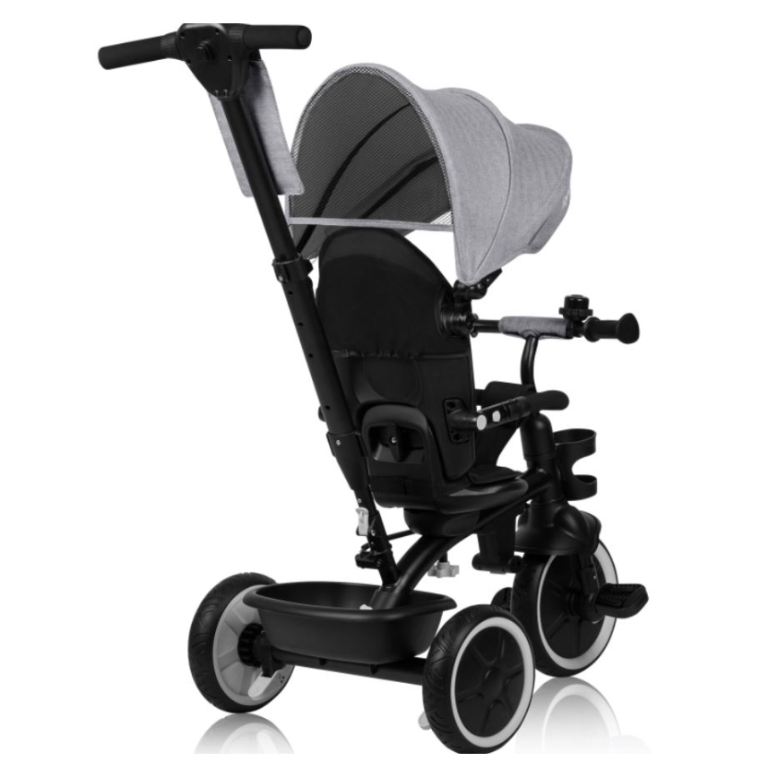 Lionelo - Triciclo infantil BERRY Cinza Pedra