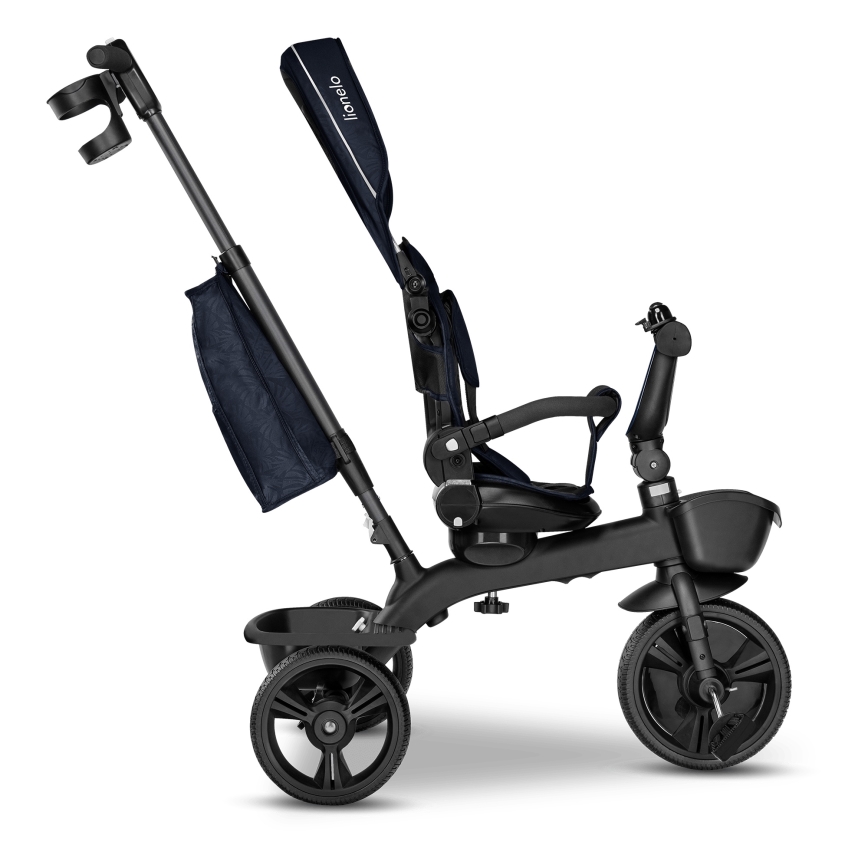 Lionelo - Triciclo infantil KORI Azul Marinho