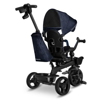 Lionelo - Triciclo infantil KORI Azul Marinho