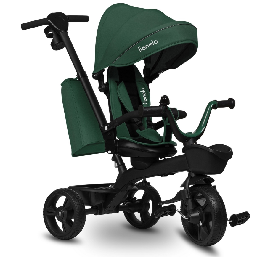 Lionelo - Triciclo infantil KORI Green Emerald