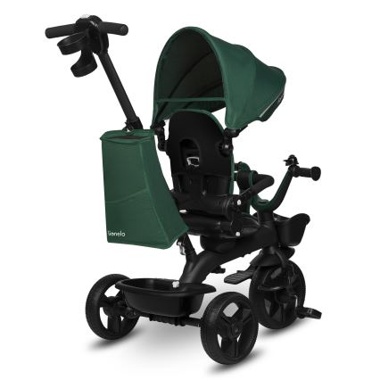 Lionelo - Triciclo infantil KORI Green Emerald