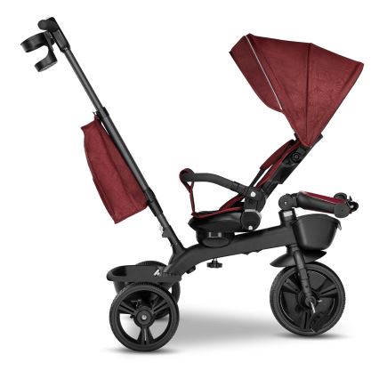 Lionelo - Triciclo infantil KORI Vermelho Borgonha
