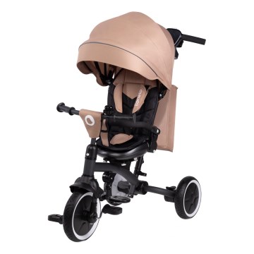 Lionelo - Triciclo infantil TRIS PLUS Bege Areia