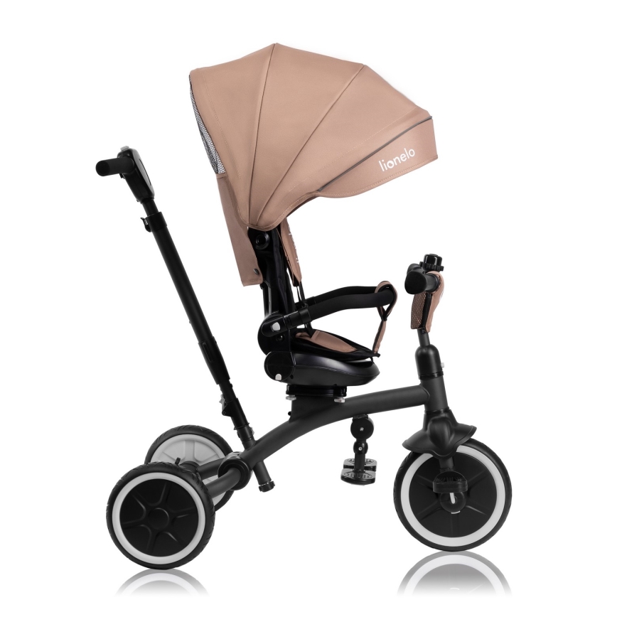 Lionelo - Triciclo infantil TRIS PLUS Bege Areia