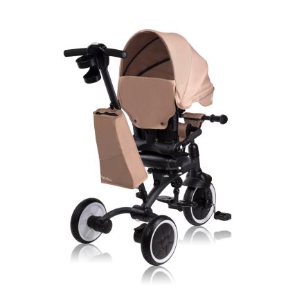 Lionelo - Triciclo infantil TRIS PLUS Bege Areia