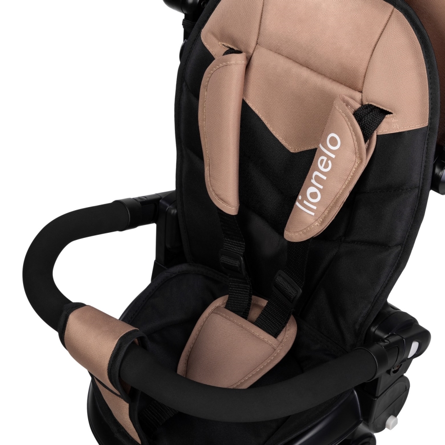 Lionelo - Triciclo infantil TRIS PLUS Bege Areia