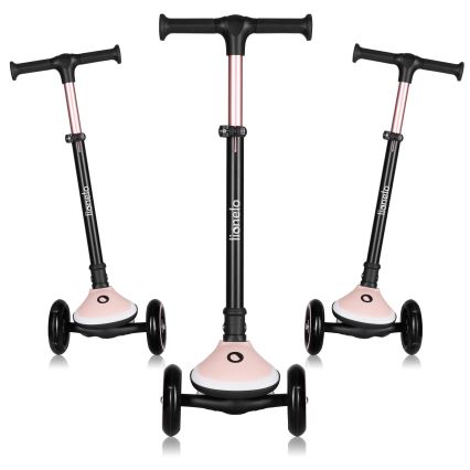Lionelo - Trotinete infantil MEY 3xAAA Pink Rose