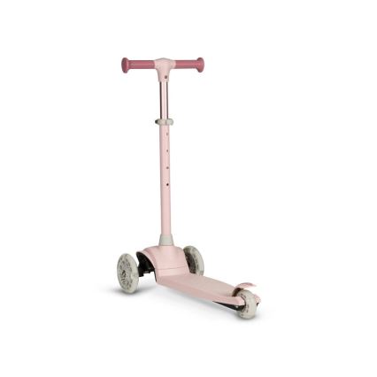 Lionelo - Trotinete para crianças JESSY 3xAA rosa