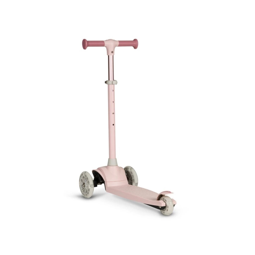 Lionelo - Trotinete para crianças JESSY 3xAA rosa