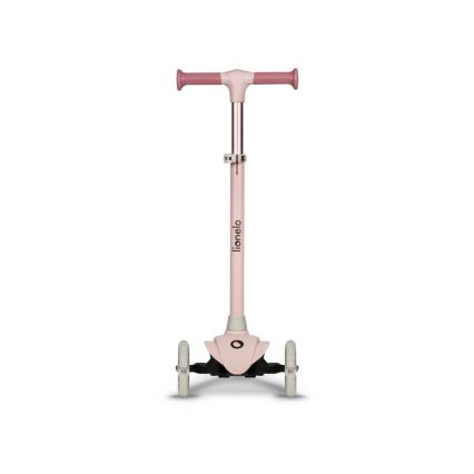 Lionelo - Trotinete para crianças JESSY 3xAA rosa