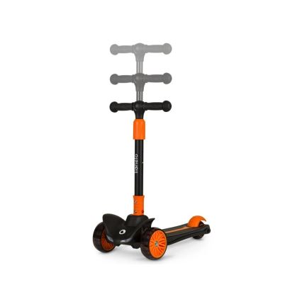 Lionelo - Trotinete para crianças TIMMY 3xAA laranja/preto