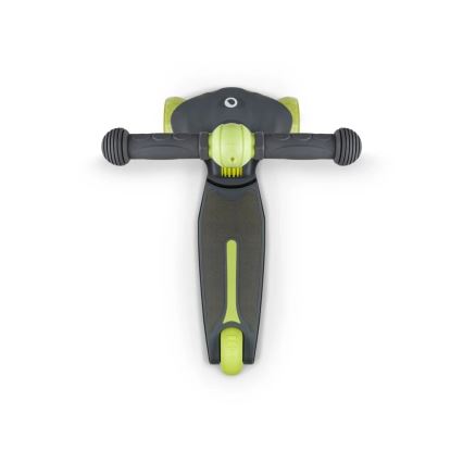 Lionelo - Trotinete para crianças TIMMY 3xAA verde/cinzento