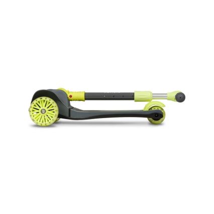 Lionelo - Trotinete para crianças TIMMY 3xAA verde/cinzento