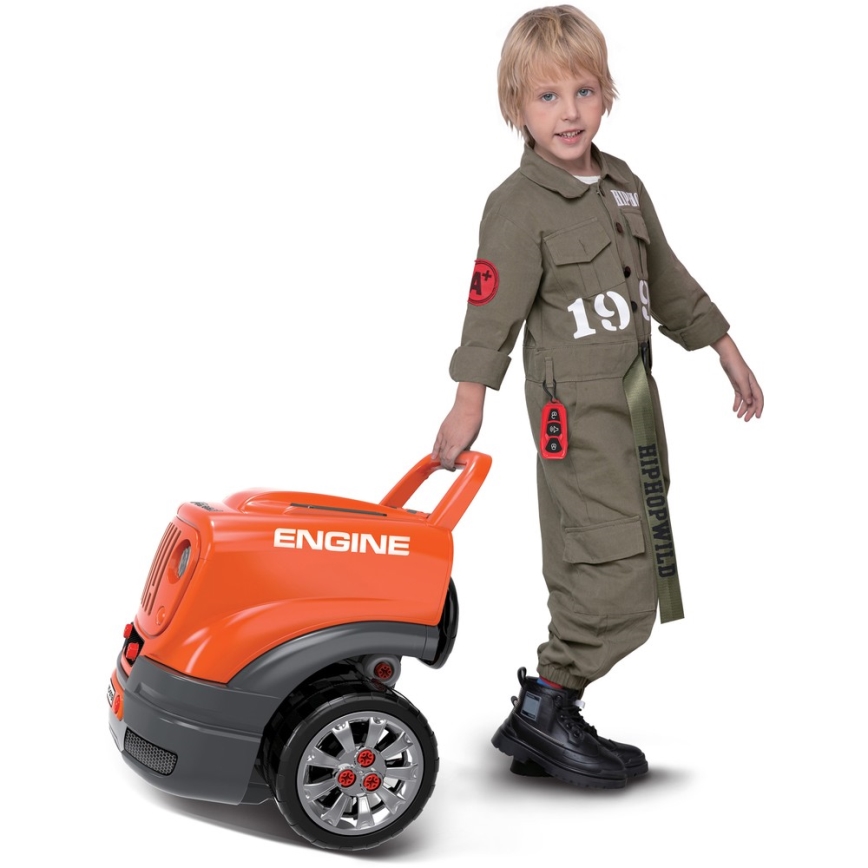 Loja de reparação automóvel infantil laranja/cinzento