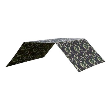 Lona impermeável 3x4 m camoflagem