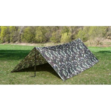 Lona impermeável 3x4 m camoflagem