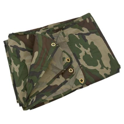 Lona impermeável 3x4 m camoflagem