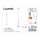 Lucande - Candelabro suspenso NORDWIN 1xGU10/35W/230V