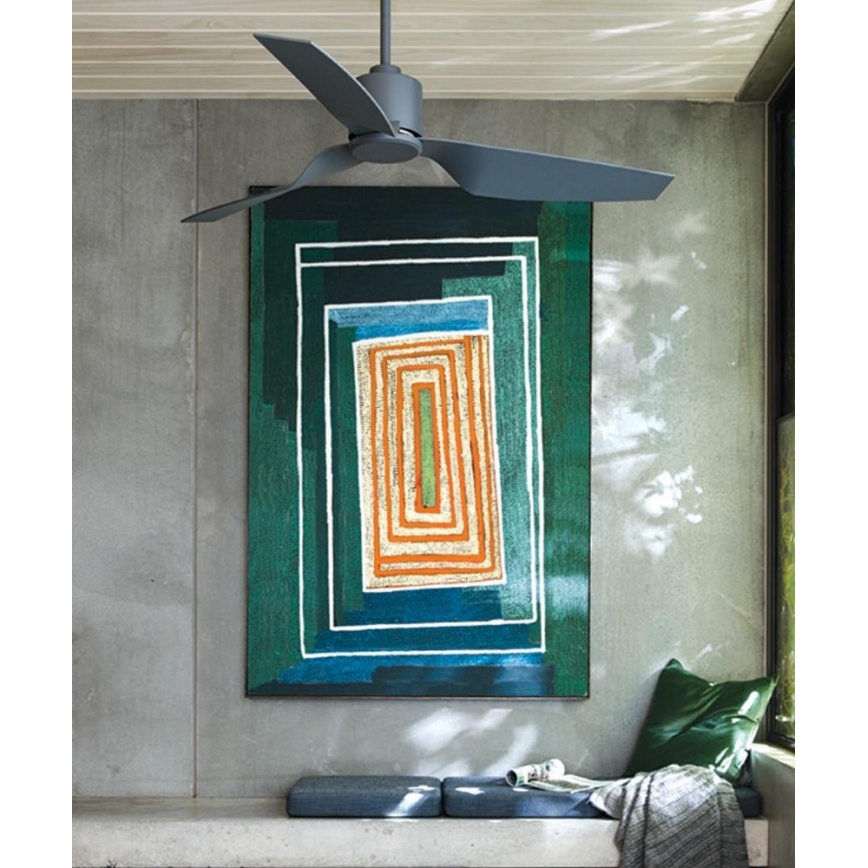 Lucci Air 210527 - Ventilador de teto AIRFUSION CLIMATE II preto + comando à distância